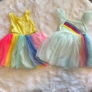 Cat & Jack set of 2 Tulle Dresses